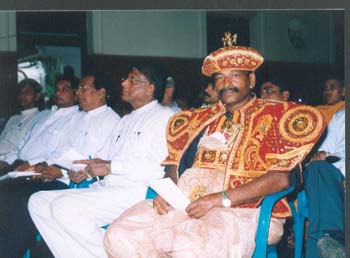 2003.01 04 - Akta Patra Pradanaya ( credential ceremony) at citi hall in Kurunegala about The C27