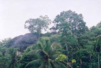 1990 Meditation Kutiya at my temple in Kurunegala