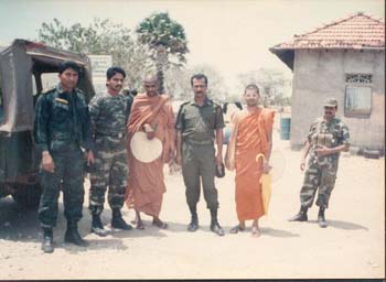 1992 at Alimankada military office for vesak day ceremony