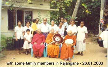 2003.01.26 with some of my family members at elder brother's house in Rajangane