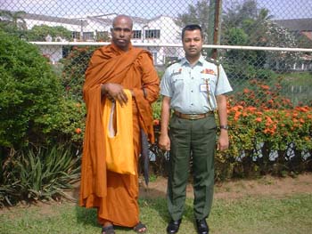 2004 - December Dana offering by Lutinan curnal mr chandaa weera kkon at his office in colombo