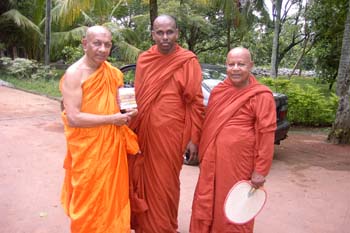 2004 December at Maharagama vajiraghana temple at Soma thero's Dana ceremony