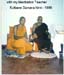 1998 November with my meditation teacher ven Kottawe sumana thero at Diyakada meditation centre i