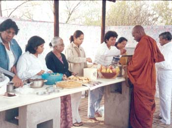 2002 - Botswana religious service (1)