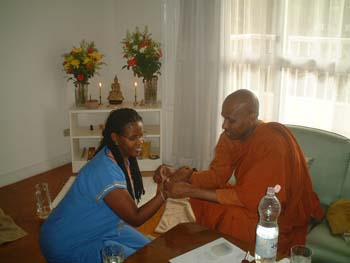 31.08.2007 - Giving blessing to faith at Cairo in Egypt