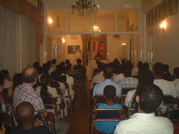 Dhamma function at Sri lanka embassy in Egypt -3- 23.08.2007
