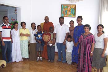 Dhamma function at Sri lanka embassy in Egypt -4- 23.08.2007