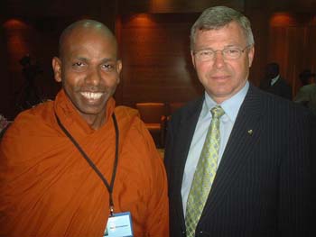 August 2007 in Libya with former prime minister of Norway