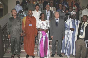 Ifapa meeting with secetry of WICS and a MP from uganda