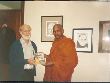 2003 - Dr Kruger gave me a book about Buddhism in Africa