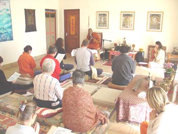 2005 Aug  meditation retreat at at Pletenburg bay