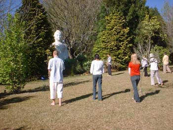 2005 September - Meditation retreat at Ixopo - Durban in RSA (1)