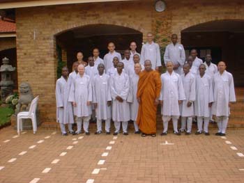 2005.01.17 - African Buddhist seminary opening ceremony in RSA (1)