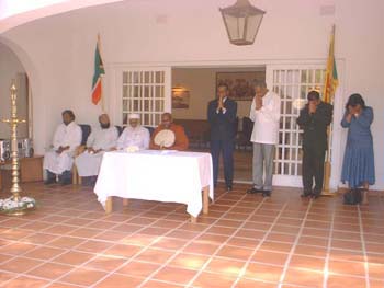 2005.02.04 - sri lankan independent day at embassy of sri lanka in South Africa