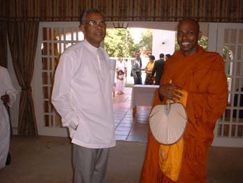 2005.02.04 -sri lankan independent day at embassy of sri lanka in south africa with HC mr T.B.Ma2