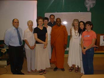 2005.10.24 - Giving a lecture at Union church - Rose bank in RSA