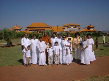 2005.10.25 - Grand temple opening ceremony in South Africa...