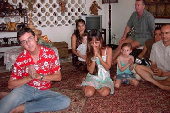 2004 - Blessing at Henry - Tanda home at Dar es salaam.