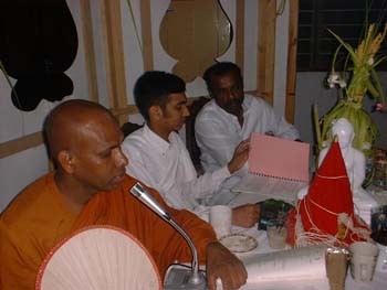 2005 June - keeping 28 Buddha's and opening  Boddhi wall ceremony in Tanzania (4)