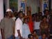 2004 - gave foods at temple for orphans came from Rwanda + burundi border
