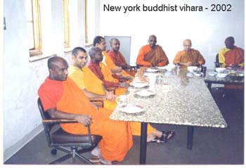 2002 at new your Buddhist vihara in USA
