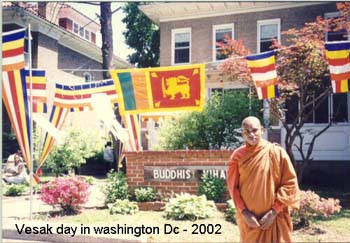 2002 at washington Buddhist vihara