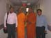 at the hospital after visiting nayaka thero june 2006