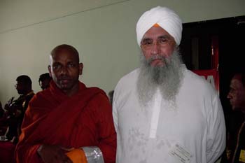 2004 - Medicine conference at BMICH in sri  Lanka with visitor from Rome