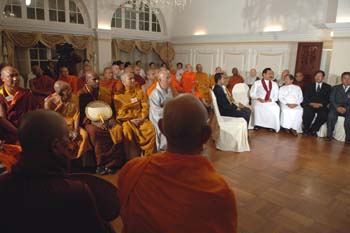 at President house on 17.05.2006 vesak day 5