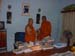 giving my credential book to K wimalajothi thero