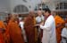 giving my credential book to president at President house on 17.05.2006 vesak day