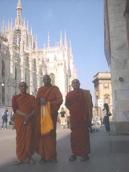 2004 May near the Famous church in Milan city