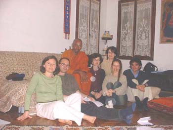 2004.05.27 - teaching meditation at Venice