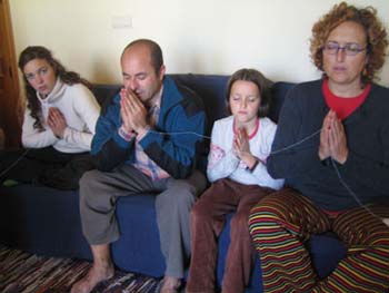 2005 December- Blessing for new house and dana at malaga in Spain (1)