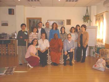 2005 November - Meditation retreat at Madrid in spain (1)