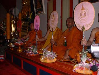 2004 at Thai temple puja in Switzerland
