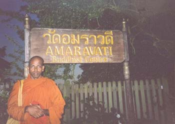 2003 - at Amaravati Buddhist centre in UK