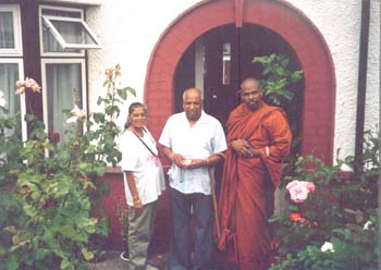 2003 - at Mr Buluwala's home in UK