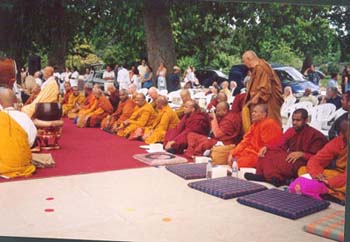 2003 - vesak day procession at london in United Kingdom (1)