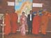 Sri lanka HC and  monks at the Sweden temple.